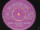 ELVIS PRESLEY. I'M LEFT, YOU'RE RIGHT, SHE'S GONE.HMV.