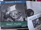ZNF 1 Britten Noye's Fludde del Mar ORIG oval label