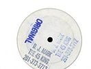 D.J. MARK 45 KING DJ DANCE ONE SIDED TEST PRESSING 12