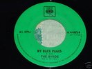 45 rpm Philippines THE BYRDS My back pages CBS