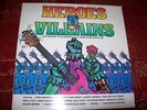 HEROES & VILLAINS RARE LP. BILLY FURY/S SHAW/CARL WAYNE