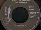 45 GARAGE OUTCASTS Loving You Sometimes Plato WV-- HEAR