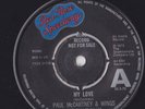 MCCARTNEY WINGS MY LOVE APPLE DEMO BEATLES