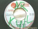 JUNIOR BYLES - ...........REMEMBER ME / [JA-MAN] listen