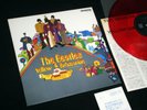 BEATLES Yellow Submarine JAPAN 80s RED WAX MONO LP