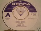 ZORRO FIVE reggae shhh UK DECCA DEMO 45 1970 MINT#####