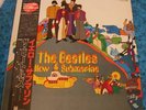 THE BEATLES Red Vinyl Japan Yellow Submarine LP MONO