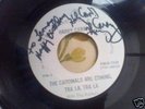 HARRY CARAY RECORD AUTOGRAGHED Baseball  CARDINALS CUBS