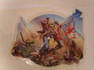 Iron Maiden The Trooper shaped picture disc, RARE, MINT