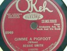 52) 78 RPM BESSIE SMITH with BUCK & HIS BAND OKEH 8949