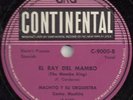 78 Machito Latin Mambo CONTINENTAL 9000