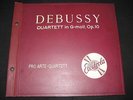 ELECTROLA 4x78RPM DEBUSSY GLASUNOV PRO ARTE QUARTET NM