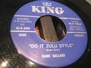 R&B-New Breed Hank Ballard Do It Zulu Style KING HEAR
