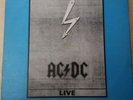LP AC DC - LIVE BLACK VINYL