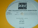 BBC Transcription Disc AC/DC