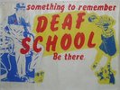 DEAF SCHOOL 1977 UK TOUR POSTER PISTOLS CLASH DAMNED