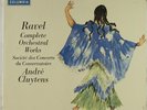 COLUMBIA ED.1 SAX 2478 RAVEL WORKS VOL.3  CLUYTENS NM