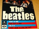 The Beatles Ticket to Ride rare Swedish EP 1965 NM