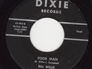 ROCKABILLY 45 RPM- BILLWILLIS on DIXIE RECORDS