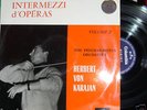 KARAJAN / opera intermezzi / COLUMBIA SAXF 830