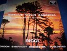 RICCI : SIBELIUS VIOLIN CONCERTO LP DECCA SXL 2077