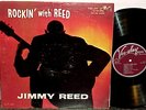 JIMMY REED ORIGINAL MAROON LABELS ROCKIN WITH REED