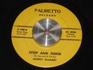 DANNY DELANEY stop and think PALMETTO rare FUNK 45 hear