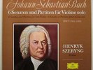 DGG SZERYNG BACH Sonatas And Partitas 3LP BOX TULIP NM
