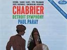 CHABRIER-Paray/Detroit-Classic Records 45 Series--4 LPs