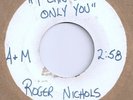 ROGER NICHOLS See Only You 45 Sunshine Pop TEST PRESS