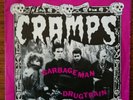 Punk 45 THE CRAMPS garbage man IRS