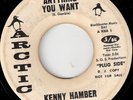 Kenny Hamber Anything You Want Arctic Northern Hear It