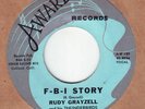 Rockabilly 45 Rudy Grayzell 2 Sider F.B.I. Story 1959