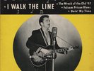 Johnny Cash I Walk The Line Sun EP 113 PS, 45