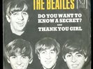 BEATLES 45 w/PICTURE SLEEVE Thank You Girl VEE JAY 587