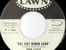 rare Northern Soul 45 JOHN LEACH put that woman down