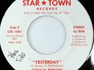 rare Soul 45 GERALD BROWN on STAR TOWN Hear