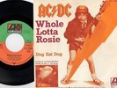 RARE Deutsche AC/DC Single 1978 Whole lotta Rosie Dog