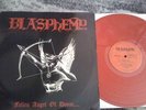 Blasphemy - Fallen angel of Doom... wild rags lp redwax