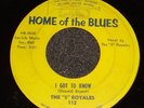 N.SOUL-I GOT TO KNOW/PLEASE PLEASE PLEASE-5 ROYALES-VG+