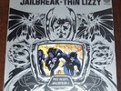 THIN LIZZY Jailbreak LP ORIG UK VERTIGO 1976/DIE-CUT M-