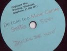 Ducks Deluxe Ultra rare 1974 LP ACETATE De lane Lea