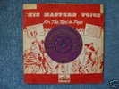 ELVIS HOUND DOG HMV GOLD PRINT 7