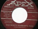 HEARTBEATS Everybody's.. DOO-WOP Canada APEX 1957 45