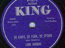 78-JAMAICAN-LORD BOOBOO-DE KNIFE,DE FORK,DE SPOON-RARE
