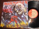 IRON MAIDEN Number of the beast LP COLOMBIA vinyl RARE