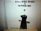 LOVE LIVE LIFE + ONE  A Better You  LP   reissue