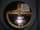 RARE FRENCH 78rpm ODEON  / FAURE  cello   ANDRE  LEVY