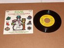 Elvis Presley 45 Record 74-0572 Merry Christmas Baby PR