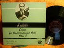 janos STARKER cello KODALY opus 8 period spl 510 rare